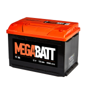 аккумулятор MEGA BATT 6ст-77 (о.п.) 550А 277*175*190