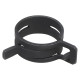 хомут пружинный AIRLINE 27 (25,2-29/12мм), мин.26мм, самозажимной, хром-цинк(dacromet),черный (фас. 50шт) ADSH015