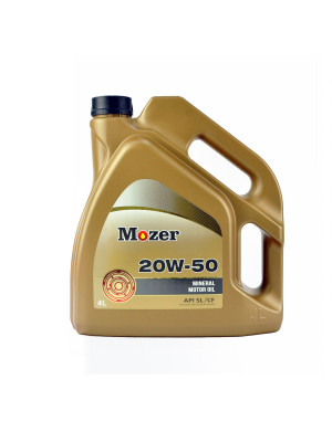 масло моторное MOZER Luxe SAE 20W-50 API SL/CF 5л мин. арт. 4603269