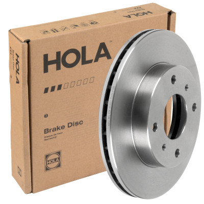 диск тормозной HOLA для а/м NISSAN Almera II (-ABS), Almera Classic перед. HD911