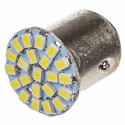 светодиод SKYWAY S25/5(P21/5W) 12V 22 SMD диода с цок. белая (габ., стоп., поворот, зад. против. фар., фонар. зад. ход.) S08201062