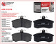 колодка ADR 2110 передняя COMFORT ADR 010311M с противошумной мастикой