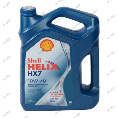 масло моторное Shell Helix HX7 10W-40 4л п/син 550051575