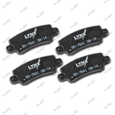Колодки LYNX(TOYOTA Corolla (UK) 1.4-2.0D 02-06/Corolla Verso 1.4 (UK) 1.4-2.0D 02-04) дисковые задние, BD-7541