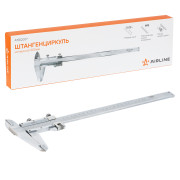 штангенциркуль AIRLINE нониусный 300мм, шаг 0.02мм, стальной, кейс ATBQ007