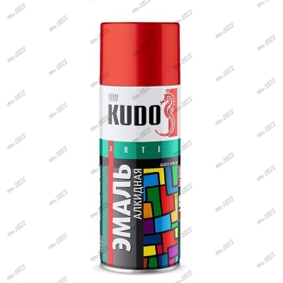 краска KUDO 520 мл универсальная черная матовая KU-1102