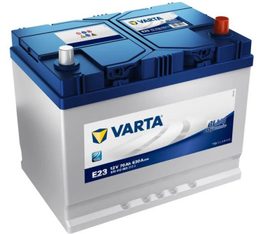аккумулятор VARTA BLUE ASIA 70 А/ч 630А обр. п. выс. E23 ( 261х175х220 ) 6СТ70з 570412063