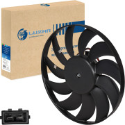 электровентилятор охлаждения LUZAR для а/м VW Transporter T4 (90-) (без кожуха) (345мм.) (LFc 1811)
