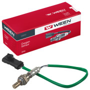 лямбда-зонд WEEN для а/м RENAULT Logan I (LS) 1.4,1.6, Clio III 1.2, Kangoo (KC) 1.2,1.4, Megane I 1.4,1.6, Sandero I 1.6 до кат. (зеленый) 211-1125