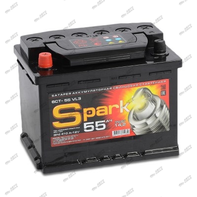 аккумулятор SPARK 55 А/ч 410А (242*175*190)