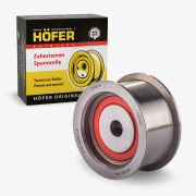ролик HOFER для а/м 2112 ГРМ натяжителя метал. опорный HF 608 343