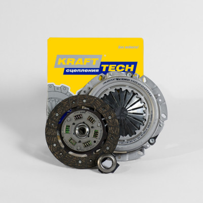комплект сцепления KRAFTTECH для а/м Largus K4M, Renault Logan/Symbol/Clio 1.6 8V (Valeo 826578, 821071), W03200D