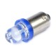 светодиод BA9S 1 led синий метал/цок. 12V(габариты)