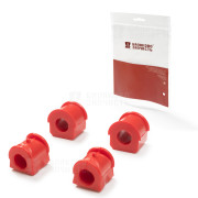 втулка стабилизатора БалаковоЗапчасть для а/м ВАЗ 2121, 21213, 21214 полиуретан КРАСНЫЙ к-т.4шт в упак. (2121-2906040/46) арт.07406