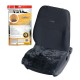 чехлы-накидки на переднее сидение AIRLINE (подушка) натуральный мех 1 пред., черная, 45*45 см AFC-SH-04