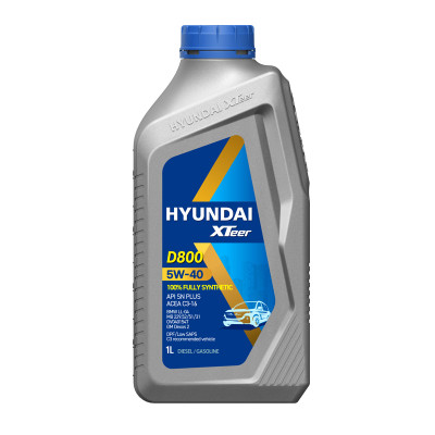 масло моторное HYUNDAI  XTeer D800 5W40 1л синт.