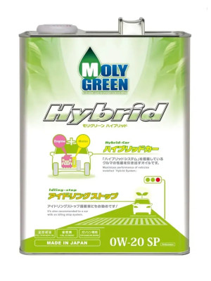 масло  моторное MOLY GREEN HYBRID 0W20 SP 4л 0470101