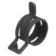 хомут пружинный AIRLINE 20 (18,4-21,6/12мм), мин.19,3мм, самозажимной, хром-цинк(dacromet),черный (фас. 50шт) ADSH008