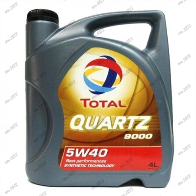 масло моторное TOTAL Quartz 9000 5W40 4л (10950501)