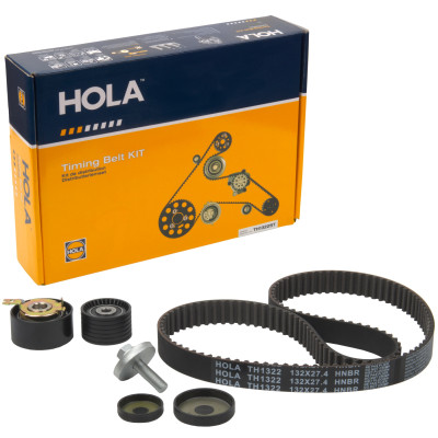 ремкомплект ГРМ HOLA для а/м RENAULT LOGAN 04>/DUSTER 10>/LADA LARGUS 12> 1.4-1.6 16V (ремень + 2 ролика) TH1322ST