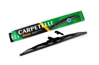 щетка с/о CARPETELLI каркасная BASE 350 мм /(14") 2 адаптера CA001-020350