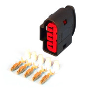 колодка соединительная AIRLINE 5 pin без проводов для ДМрВ VAG Sharan, Octavia, Golf, Ford Galaxy AECC238