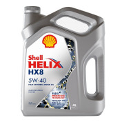 масло моторное Shell Helix HX8 Synthetic 5W-40 4л син 550051529