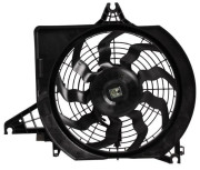 электровентилятор кондиционера LUZAR для а/м Hyundai Grand Starex (H-1) (07-) 2.5D (A) (с кожухом) (LFAC 0840)