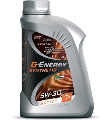 масло моторное G-Energy Synthetic Active 5W-30 1л