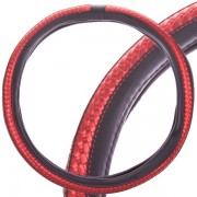 оплетка SKYWAY Luxury-1 M Черная с красной плетенной вставкой S01102370