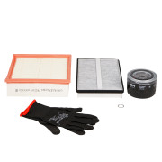 комплект фильтров Carville Racing для а/м Лада Kalina I,II/Granta I,II (масл+возд+салон) CRKIT1004