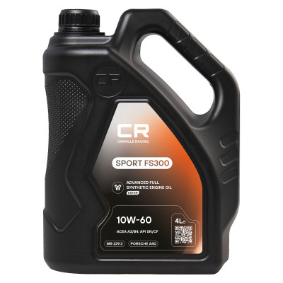 масло моторное Carville Racing SPORT FS300 10W-60 4л арт. L1D00404