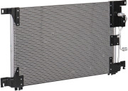 радиатор кондиционера (конденсер) LUZAR для а/м Mercedes-Benz Actros (96-) LRAC 1570