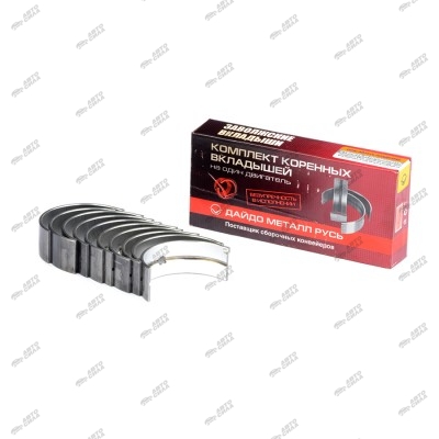 вкладыши коренные стандарт (дв.ЗМЗ-402, для а/м УАЗ мод.дв.УМЗ-4178) 24-1000102-01 ЗМЗ (Дайдо Металл Русь)