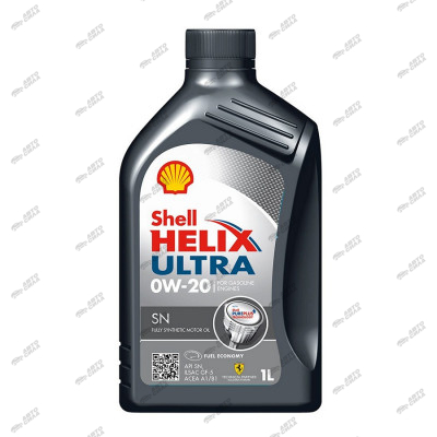 масло моторное Shell Helix Ultra 0W-20 SN 1л син 550052651