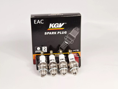 свечи KGV для а/м 4-тактные двигатели, газонокосилка, бензопила (ком-т 4 шт.) BM7A
