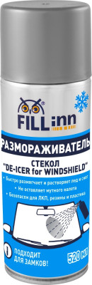 размораживатель стекол и замков FILL INN 520мл аэрозоль FL091 (71091)