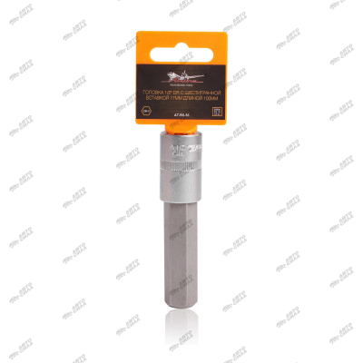 головка AIRLINE 1/2" DR с шестигранной вставкой 17мм длиной 100мм AT-BS-56