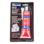 герметик ABRO силиконовый красный 85 гр (оригинал) 11AB-CHRWS