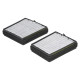 фильтр салонный Carville Racing для а/м Mercedes C W203(00-)/CLK C209(02-)/CLC CL203(08-) угольный (2шт.) CRVC200002
