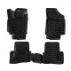коврики AIRLINE салонные Hyundai Creta (2016-) 3D с подпятником, высокий борт, полимер, черн. компл. 4 шт ACM-PS-34