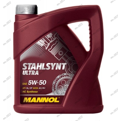 масло моторное Mannol Stahlsynt Ultra син. 5W-50 4л