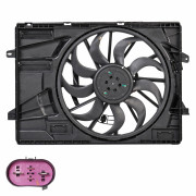 электровентилятор охлаждения LUZAR для а/м KIA K5 (20-) 2.0i/2.5i (с кожухом) (LFK 0815)