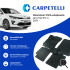 коврики салона Carpetelli Kia Rio 4 2017- комплект EVA ромб черный кант черный