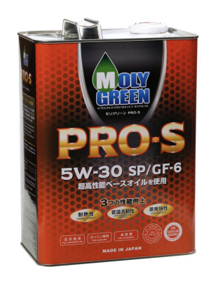 масло  моторное MOLY GREEN PRO S 5W-30 SP/GF-6 синт. 4л 0470190