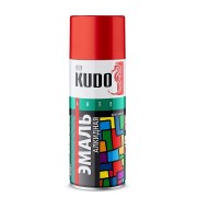 краска KUDO 520 мл универсальная черная глянцевая KU-1002
