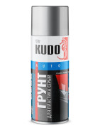 грунт KUDO 520 мл. по пластику серый  KU-6020
