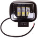 фара светодиодная SKYWAY OFF ROAD 115*160мм квадратная 12V/24V 30W 6000K SKYWAY 3 диода Дальний свет S08401037