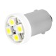 светодиод SKYWAY T8,5(T4W) 12V 4 SMD диодов с цоколем BA9S 1-конт Конус Белая, габариты, номер min10 SBA9S-4SMD-3528/2835