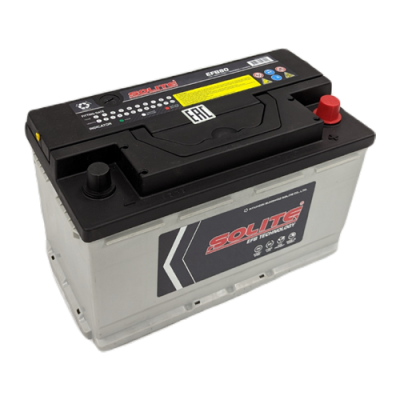 аккумулятор SOLITE EFB 80 А/ч 740A обр. п. (314х174х190) (низкий корпус) EFB80